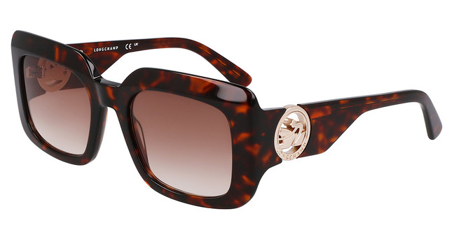 Longchamp Eyeglasses LO753S N DARK HAVANA/242
