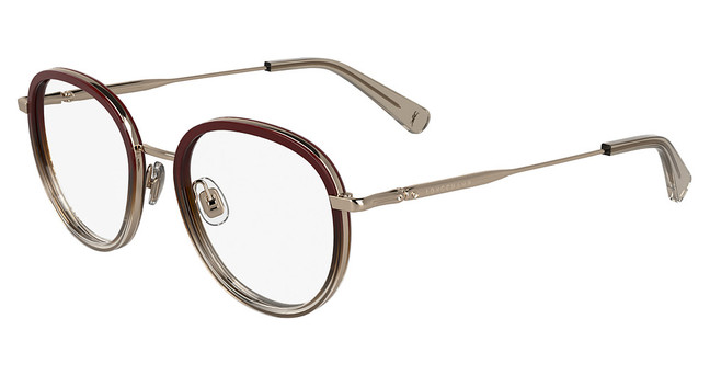 Longchamp Eyeglasses LO2168 N ROSE GOLD/GRADIENT BURGUNDY/772