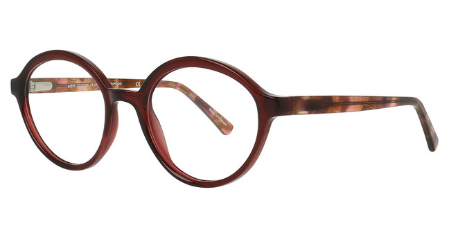 Adin Thomas Eyeglasses ATS-005 Berry/3