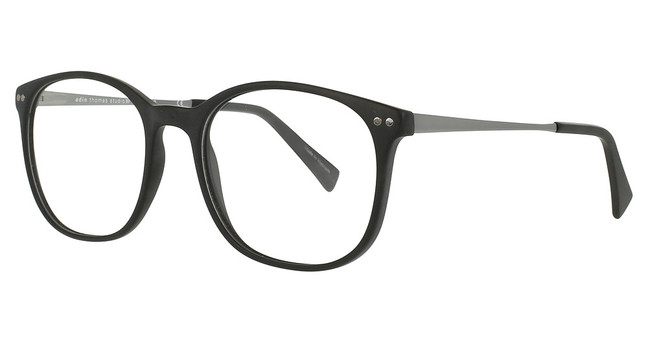 Adin Thomas Eyeglasses ATS-007 Black / Gunmetal/2