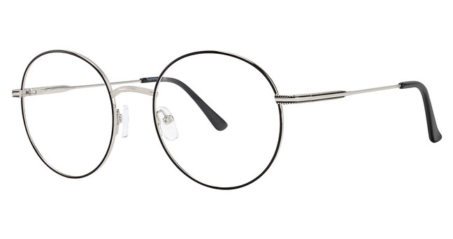 Trendspotter Eyeglasses SUPREME 6 SILVER/BLACK