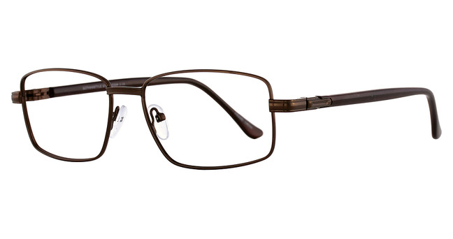Gotham Eyeglasses Gotham Premium Steel 3 Brown