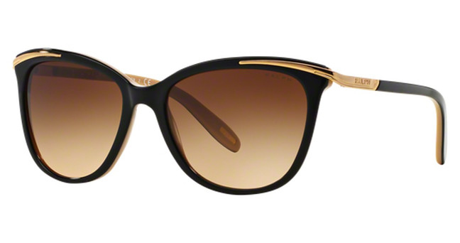 Ralph Eyeglasses RA5203 SHINY BLACK ON NUDE & GO/109013
