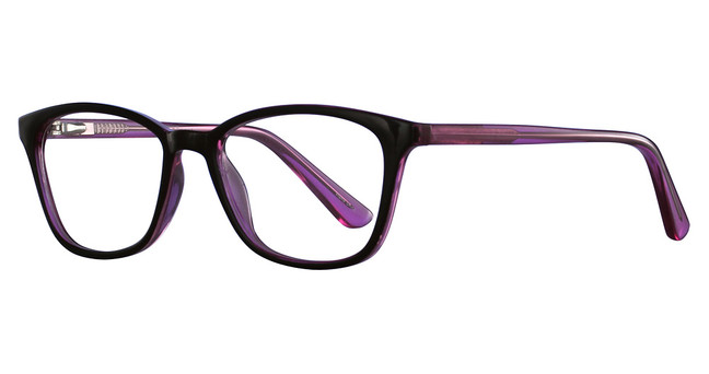Enhance Eyeglasses 4054 Black/Purple Crystal
