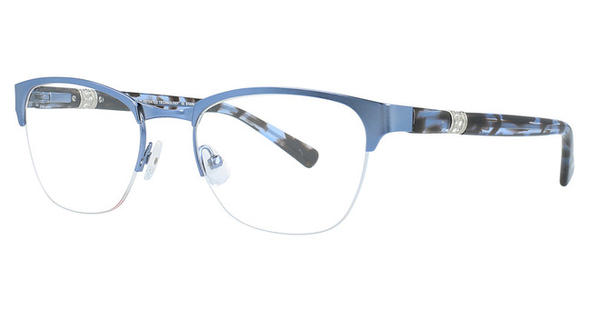 Easyclip Eyeglasses EC474 Satin Blue/50