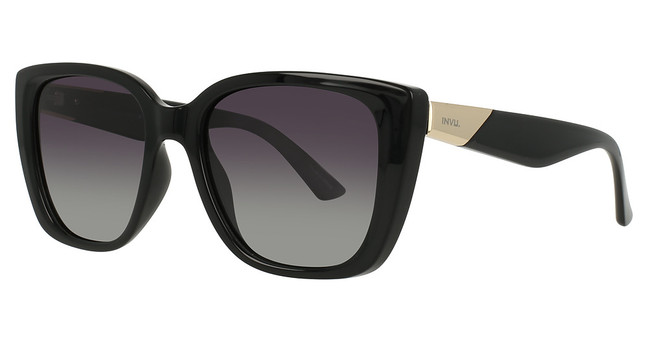 INVU Eyeglasses INVU-333 Black / Gold/2