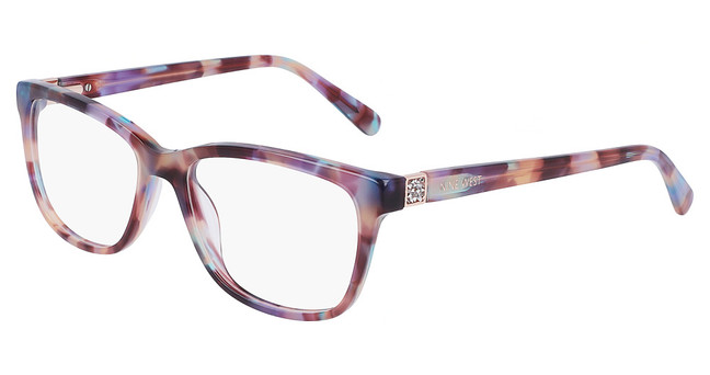 Nine West Eyeglasses NW5214 N TEAL/PURPLE TORTOISE/411