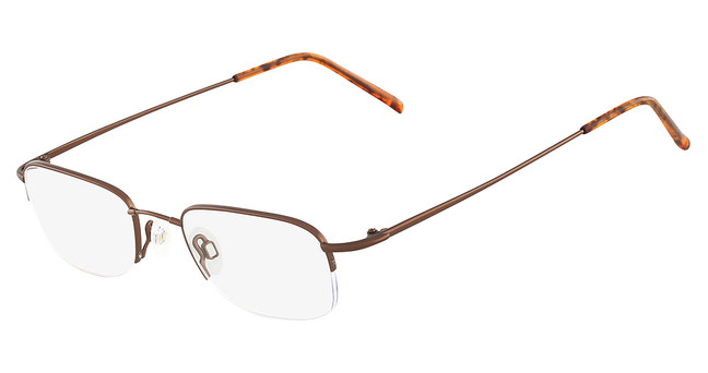 Flexon Eyeglasses FLEXON 607 N COFFEE 218/218