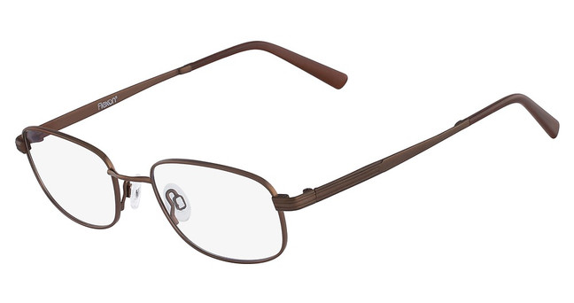 Flexon Eyeglasses FLEXON CLARK 600 N BROWN/210