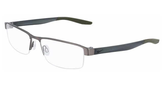 Nike Eyeglasses NIKE 8137 N BRUSHED GUNMETAL/CARGO KHAK/075