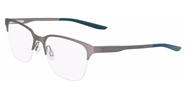 Nike Eyeglasses NIKE 8049 N BRUSHED GUNMETAL/THUNDER BL/074