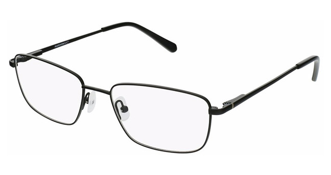 Marchon NYC Eyeglasses M-2015 N SATIN BLACK/002