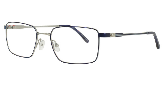 Easytwist Eyeglasses ET9007 Matt Dark Blue & Matt Silver/50