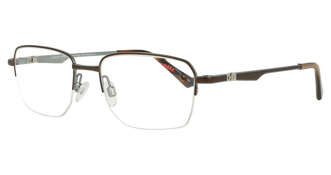 Easyclip Eyeglasses EC662 Brown & Light Blue/10