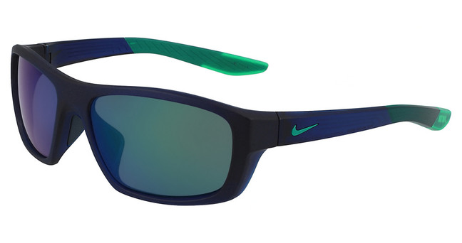 Nike Eyeglasses NIKE BRAZEN BOOST M NN IU8073X MT DK OBSIDIANN/LT GREEN MI/451