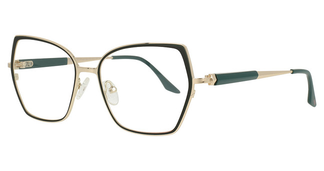 The Neighbors Eyeglasses The Reeds Grey Gold/4