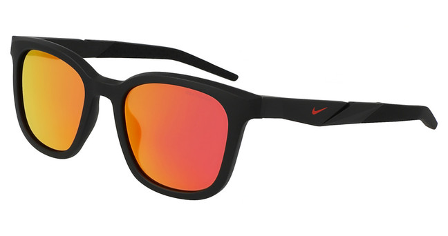 Nike Eyeglasses NIKE RADEON 2 P N IW5865X MATTE BLACK/POLAR RED MIRROR/010