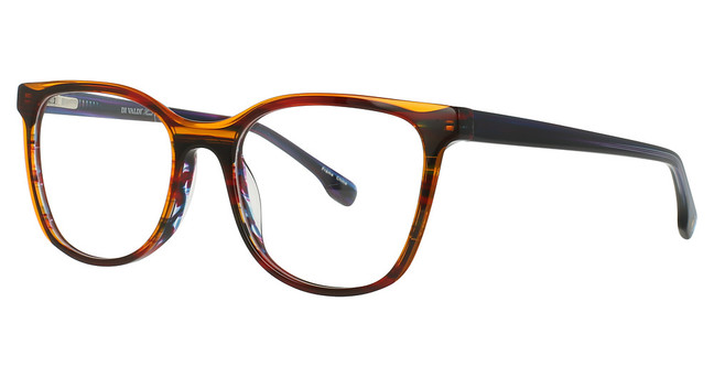 Divaldi Eyeglasses DVO8295 BRUN ORANCE+BLUE PURPLE/10