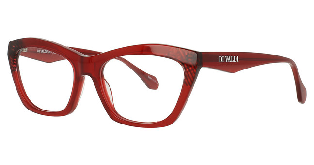 Divaldi Eyeglasses DVO8297 BURGUNDY/30