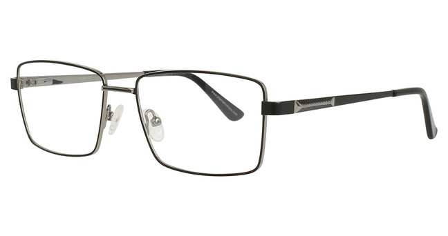 Vue Eyeglasses V1203 MT BLACK/GUN/C2