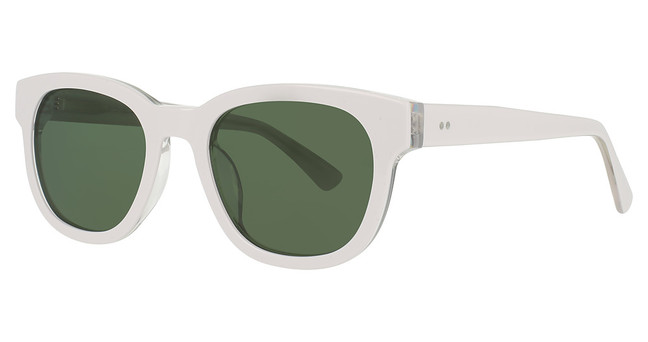 One Sun Eyeglasses SUN 327 WHITE/CRYSTAL/C1