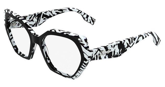 Karl Lagerfeld Eyeglasses KL6229 BLACK/MARBLE BLACK/013