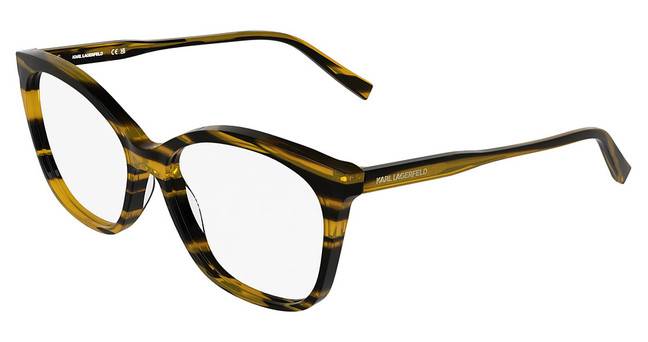 Karl Lagerfeld Eyeglasses KL6230 STRIPED BLACK/008