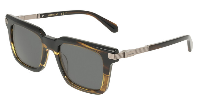 Ferragamo Eyeglasses SF2103S KHAKI HORN/323