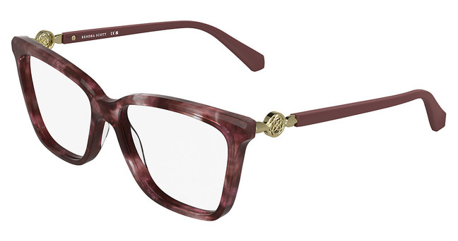 Kendra Scott Eyeglasses KE2613 MARBLE WINE/618
