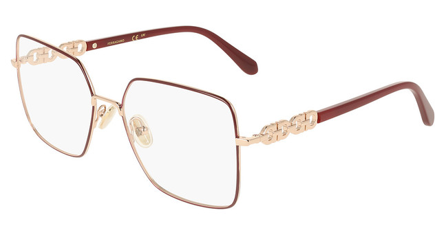 Ferragamo SF2241 ROSE GOLD/BURGUNDY/772