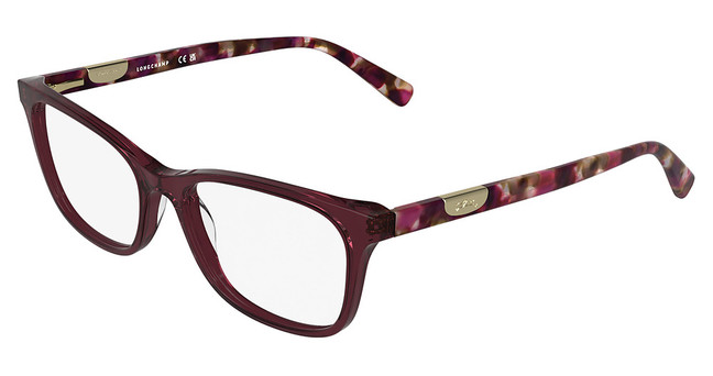 Longchamp Eyeglasses LO2797 TRANSPARENT WINE/609