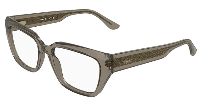 Lacoste Eyeglasses L4014 TRANSPARENT TAUPE/202