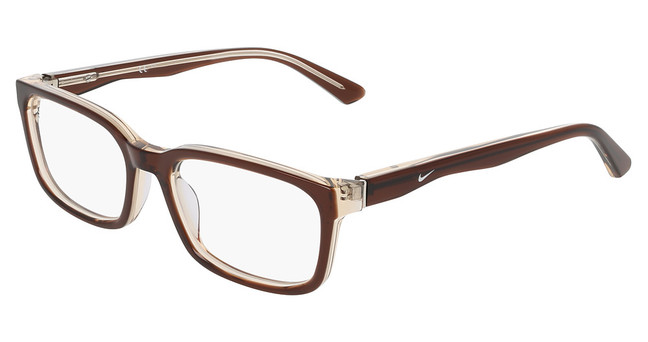 Nike Eyeglasses NIKE 7181 BROWN/BEIGE LAMINATE/211
