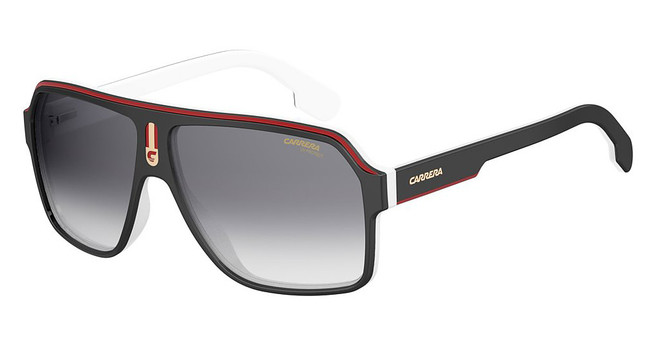 Carrera CA 1001/S/US BLACK WHTE/080S