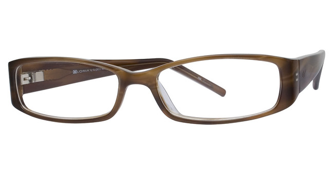 Gloria by Gloria Eyeglasses Gloria By Gloria Vanderbilt 4014 Natural Brown/183