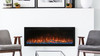 Modern Flames 50" Spectrum Slimline Wall Mount/Recessed (4" Deep - 46"x 12" Viewing) - SPS-50B Hide Discount Fireplace Outlet