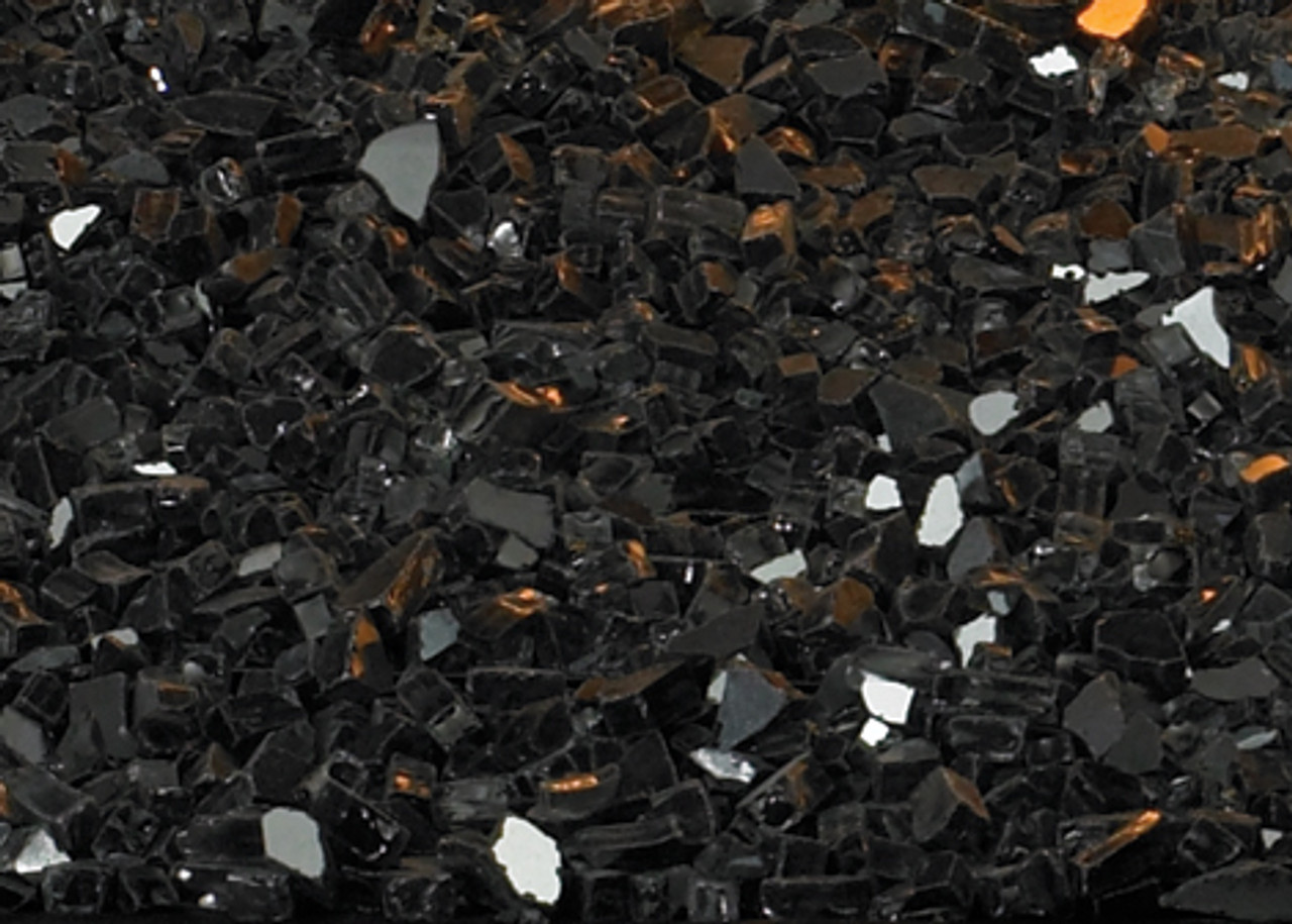 decorative crushed glass