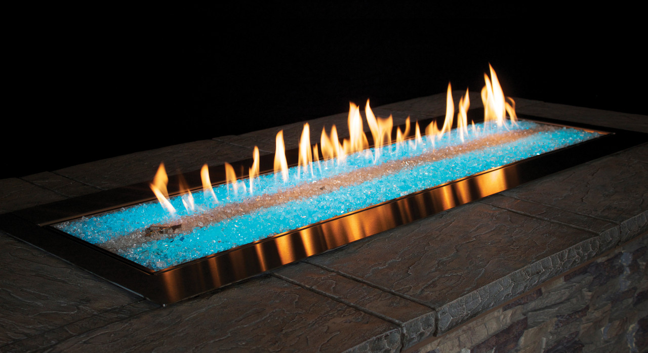 linear propane fire pit