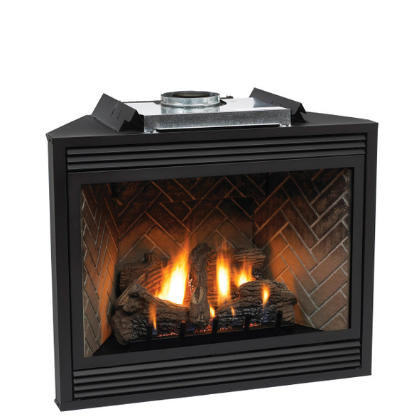 DVP42FP30P Tahoe Direct-Vent Fireplace Premium 42 Millivolt Control with On/Off Switch - Propane