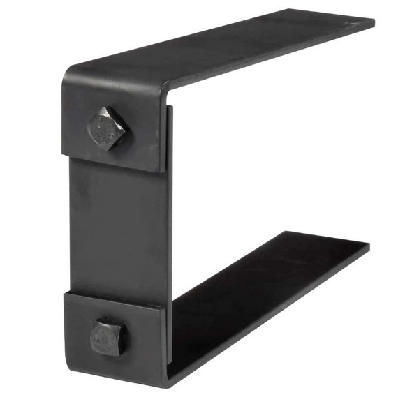 DECORATIVE BRACKET 8X8 - Set of 2 Black  Fits Small Mortise Post/Small  AA-11-03964 