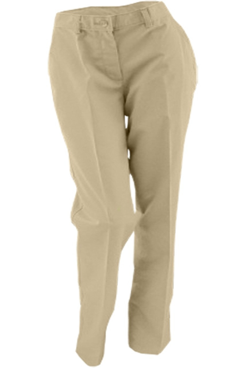 Curves Khaki Cotton Wide Leg Cargo Trousers | New Look
