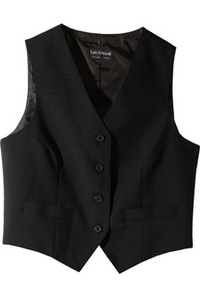 Female Best Value Vest in Black - Available in Female Sizes XS-3XL- Item # 750-7490