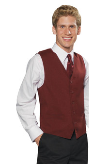 Men's Best Value Vest in Burgundy - Available in Men's Sizes S-5XL- Item # 750-4490