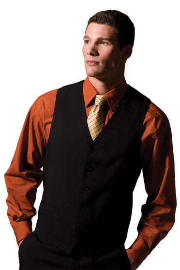  Men's Best Value Vest in Black - Available in Men's Sizes S-5XL- Item # 750-4490