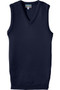 Navy V-Neck Sweater Vest - Available in Unisex Sizes XS-5XL- Item # 750-165