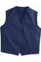 Navy Blue Vest with One Pocket and Pencil Track - Available in Unisex Sizes XS-4XL- Item # 750-4006