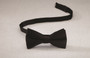 Best Value Solid Polyester Bow Tie in Black - Item # 750- TT00