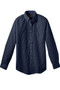 Ladies Best Value Long Sleeve Uniform Work Shirt with Chest Pocket in Navy Blue - Available in Female Sizes XXS  to  3XL  - Item  # 750-5280