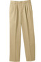 Men's Poly/Cotton Pleated Front Work Pants in Tan - Available in Men's Waist Sizes 28-54- Item # 750-2670