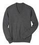 Signature V-Neck Sweater in Smoke Heather - Available in Unisex Sizes XS-5XL- Item # 750- 4070